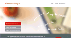 Desktop Screenshot of elternsprechtag.at